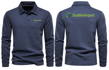 DUBLIN AIRPORT LONG SLEEVE POLO